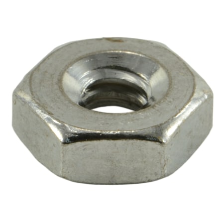 Midwest Fastener Hex Nut, #6-32, Steel, Chrome Plated, 60 PK 61521